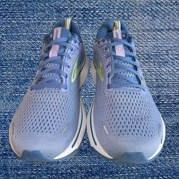 Brooks Ghost 14 Women’s Size 11B Shoes Purple/Dutch/Lime Running Sneakers - Picture 2 of 10